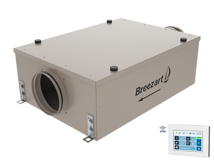 Breezart 400 Lux AC – приточная установка для вентиляции квартиры или коттеджа