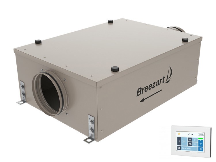 Breezart 400 Lite – бюджетная вентустановка для приточной вентиляции квартиры