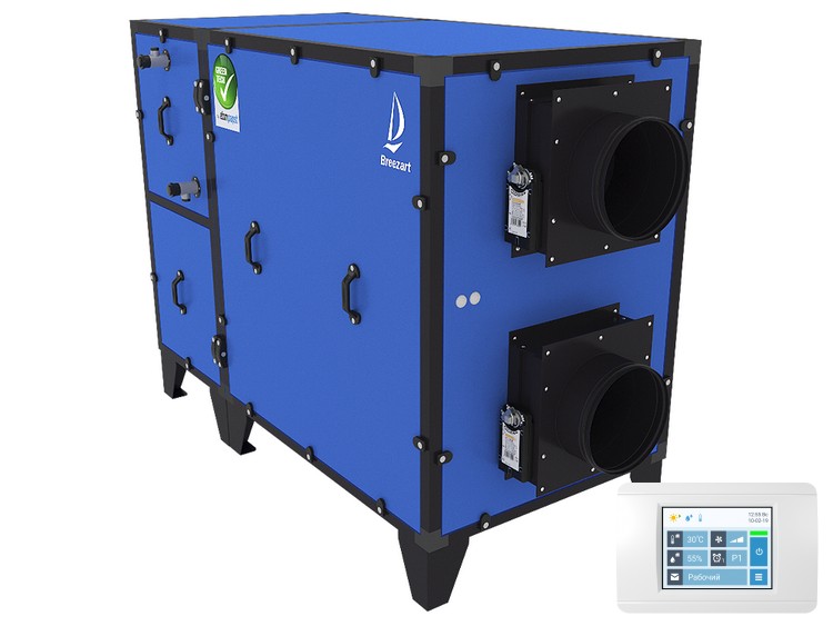 Breezart 1000 Aqua Pool DH – вентустановка для создания приточно-вытяжной вентиляции в бассейне частного дома
